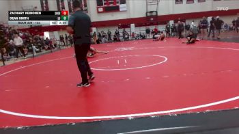 133 lbs Cons. Round 2 - Zachary Keinonen, Southern Oregon vs Dean Smith, Linfield University