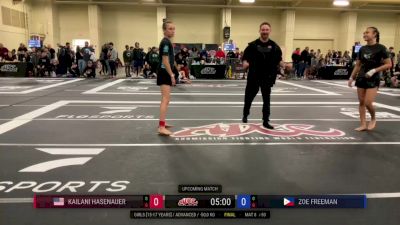 Kailani Hasenaue vs Zoe Freeman 2025 ADCC Charlotte Open