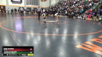 137-140 lbs Round 1 - Evie Gasser, Solon vs Katelyn Belyeu, Center Point-Urbana