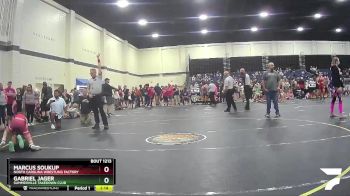 91 lbs Round 1 - Gabriel Jager, Summerville Takedown Club vs Marcus Soukup, North Carolina Wrestling Factory