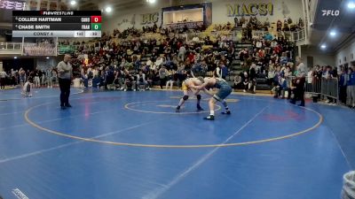 133 lbs Consy 4 - Collier Hartman, Canon-McMillan vs Chase Smith, Franklin Regional