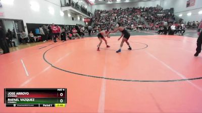 144 lbs Cons. Round 2 - Jose Arroyo, Kamiakin vs Rafael Vazquez, Connell