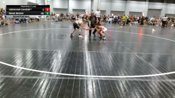 75 lbs Quarterfinal - Abraham Daheim**, Team Aggression vs Bear Beggs, Autobot Wrestling Club