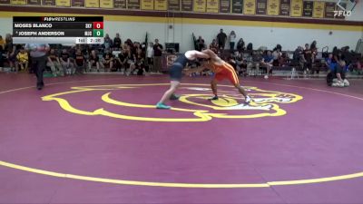 184 lbs Champ. Round 1 - Moses Blanco, Skyline College vs Joseph Anderson, Modesto Junior College