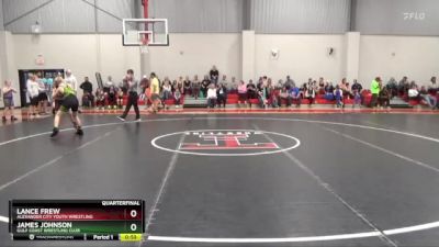 120 lbs Quarterfinal - James Johnson, Gulf Coast Wrestling Club vs Lance Frew, Alexander City Youth Wrestling