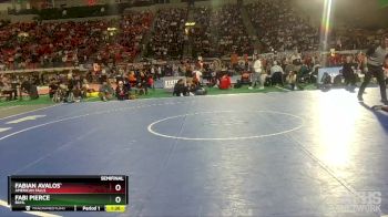 3A 145 lbs Semifinal - Fabi Pierce, Buhl vs Fabian Avalos`, American Falls