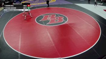 Champ. Round 1 - Sydnie Brown, Overton Girls vs Alison Dill, Fort Calhoun Girls