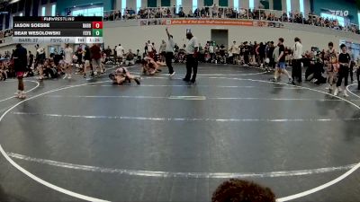 110 lbs Round 5 (6 Team) - Jason Soesbe, Team Barracuda vs Bear Wesolowski, BHWC | Florida Supreme YG