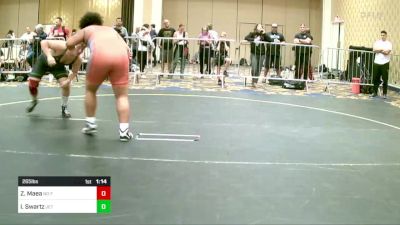 265 lbs Quarterfinal - Zachariah Maea, No FeFe vs Isaac Swartz, Jet House