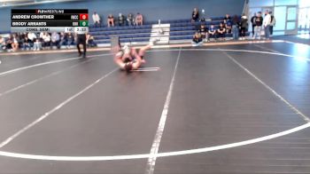 165 lbs Cons. Semi - Andrew Crowther, Iowa Western Community College vs Brody Arrants, Nebraska-Kearney