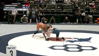 74 lbs 1st Place Match - Ladarion Lockett, Cowboy RTC/ Titan Mercury vs Joseph Sealey, NLWC/TMWC