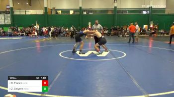 160 lbs Consolation - Gavin Fiacco, John Jay-cr vs Zack Swyers, Peru