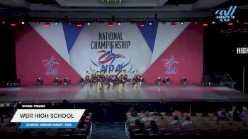 Weir High School [2025 Medium Varsity - Pom Prelims] 2025 NDA High School National Championship