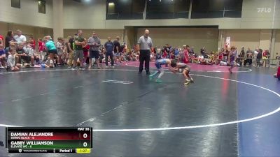 50 lbs Round 3 (8 Team) - Gabby Williamson, Elevate WC vs Damian Alejandre, SVRWC Black