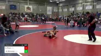 114 lbs Round Of 32 - Kaden Pryor, Atascadero vs Aiden Simmons, Bakersfield