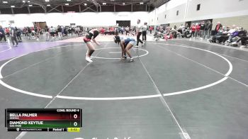 140 lbs Cons. Round 4 - Bella Palmer, Odessa vs Diamond Keytue, Oak Park