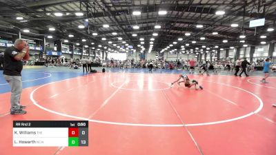 65 lbs Rr Rnd 2 - Kaeden Williams, The Wrestling Mill vs Liam Howarth, NC National Team