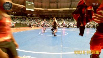 100 lbs Semifinal - Paezlie Kerr, Tuttle Elite Wrestling Club vs Yamilette Hernandez, Top Dog Wrestling Club