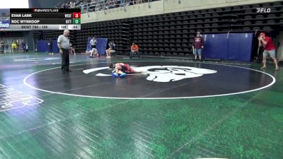 105 lbs Round Of 16 - Evan Lark, West Pittston vs Roc Wynkoop, Kittanning