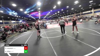 215 lbs Consi Of 8 #1 - Odin Laupapa, King Wrestling vs Aiden Gillen, Vento Aureo