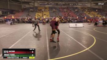 184 lbs Finals (8 Team) - Brody Duke, Concordia-Moorhead vs Kyle Jacobs, RIT