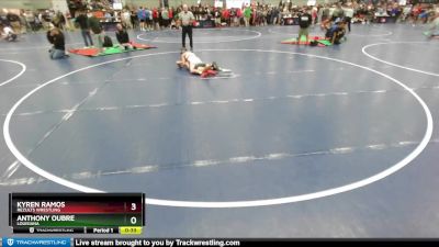 120 lbs Cons. Round 2 - Anthony Oubre, Louisiana vs Kyren Ramos, ReZults Wrestling