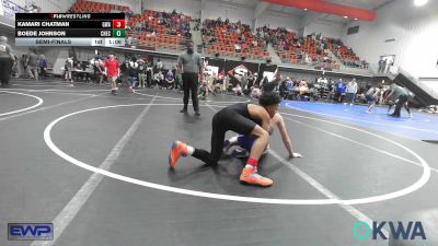 110 lbs Semifinal - Kamari Chatman, Greenwood Wrestling Academy vs Boede Johnson, Checotah Matcats