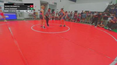 190 lbs Round 3 - Olivia Calabretta, Lady Lancers Wrestling vs Aviya Eskenazi, Arete Wrestling Academy