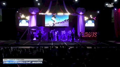 Cheer Athletics Emerald Coast - BeachiCats [2025 L5 Senior Open Coed Day 1] 2025 ASC Battle Under the Big Top Grand Nationals