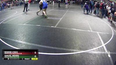 200 lbs Semifinal - Samuel Hedges, Seward Wrestling Club vs Rowdie Lynch, Broken Bow Wrestling Club