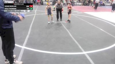 58 lbs Round Of 32 - Hunter Wilson, Caldwell WC vs Charles Munoz, Greenwave Youth WC