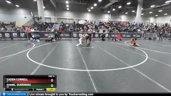100 lbs Semifinal - Caden Correll, IL vs Daniel Guerrero, AZ