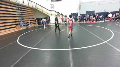 100 lbs Champ. Round 1 - Zain Luqman, MN vs Carson Bruber, NE
