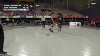 197 lbs Placement Matches (16 Team) - Garavous Kouekabakilaho, Grand View (Iowa) vs Efren Arizmendez, Life University