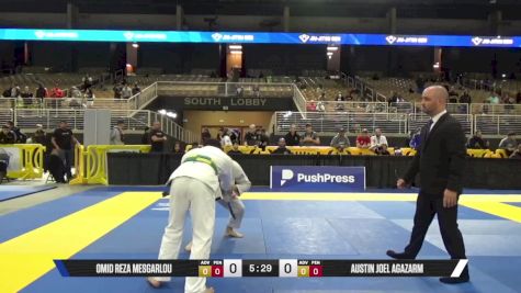 Omid Reza Mesgarlou vs Austin Joel Agazarm 2025 Pan Jiu Jitsu IBJJF Championship