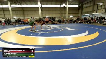 120 lbs Cons. Round 2 - Gabe Ramirez-Johnson, BSD Beasts vs Tucker Adams, Wood River Middle School