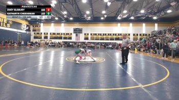 106 lbs Pigtails - Zoey Elsbury, Laurel Highlands vs Katharyn Cheeseman, Laurel