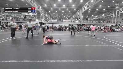 102 lbs Round 5 (6 Team) - Cambria Leshko, 757 SIRENS vs Madison Rucci, Immortals