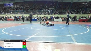 101 lbs Round Of 16 - Cale Lawson, Jenks vs Maddox Fields, Stillwater