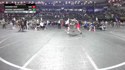 190 lbs Consolation - Ashamez Said, Olympic vs Anthony Berardesco, Wrestling U