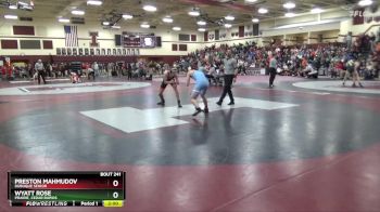 JV-16 lbs Cons. Semi - Wyatt Rose, Prairie, Cedar Rapids vs Preston Mahmudov, Dubuque Senior