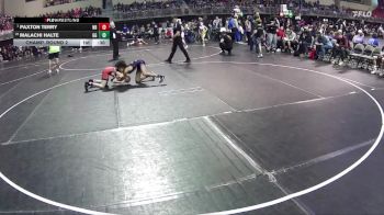 90 lbs Champ. Round 2 - Paxton Terry, Nebraska Boyz vs Malachi Halte, GI Grapplers