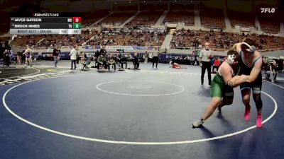 285-D4 Cons. Round 2 - Jayce Gatson, Mountainside High School vs Brock Innes, Thatcher High School