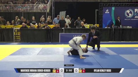 Rylan Kenley Ross vs Maverick Indiana Soros-Berger 2025 Pan Kids Jiu-Jitsu IBJJF Championship