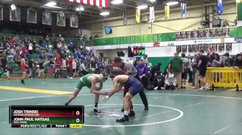 120 lbs Champ. Round 1 - John Paul Hatgas, Holy Name vs Josh Trinski, Jackson (massillon)