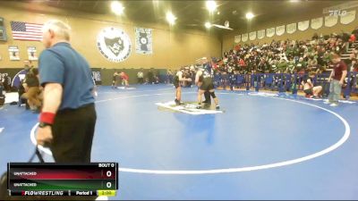 190 lbs Champ. Round 1 - Angel Ramirez, Western vs Cesar Hernandez, Simi Valley