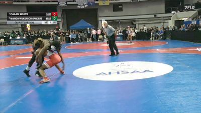 6A 120 lbs Quarterfinal - Cal-el White, Saraland vs Marion Wilkerson-sanders, Mcadory
