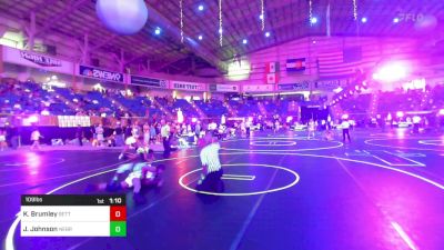109 lbs Round Of 32 - Kamryn Brumley, Betterman Elite vs Jameiah Johnson, Nebraska Wr Ac
