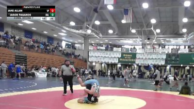 132 lbs Cons. Round 7 - Jake Allan, Villa Park vs Jason Paganos, Walnut