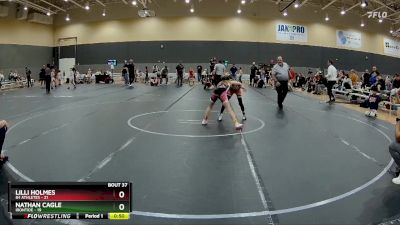 76 lbs Round 8 (10 Team) - Nathan Cagle, Irontide vs Lilli Holmes, 84 Athletes